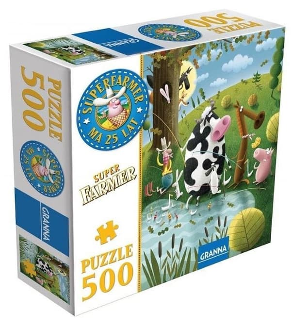 Superbonde. 500-bitars pussel