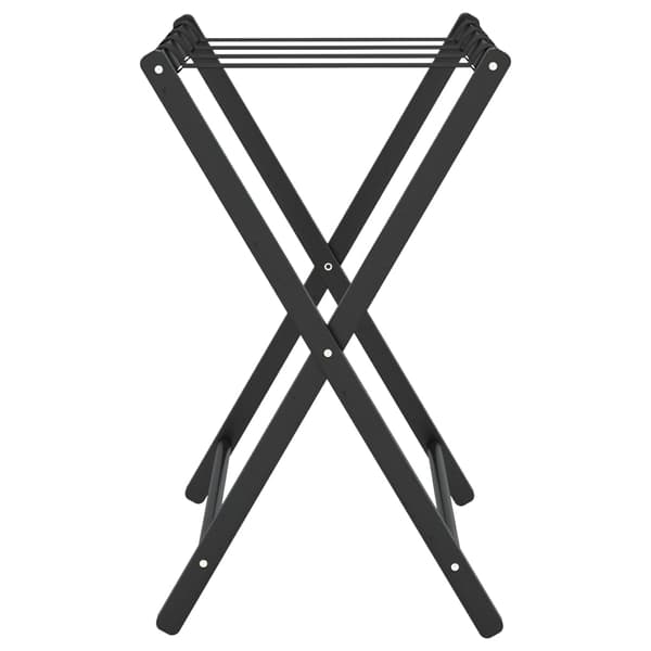 vidaXL Matkatavarateline musta 68,5x38x58 cm bambu