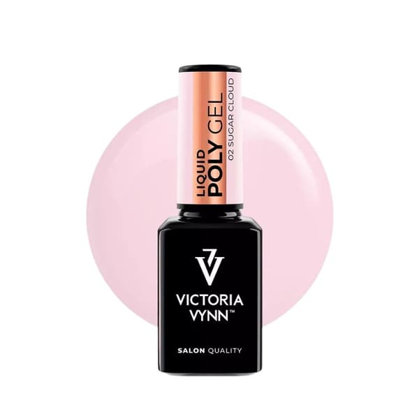 Victoria Vynn nestemäinen polygeeli - 02 Sugar Cloud 15ml