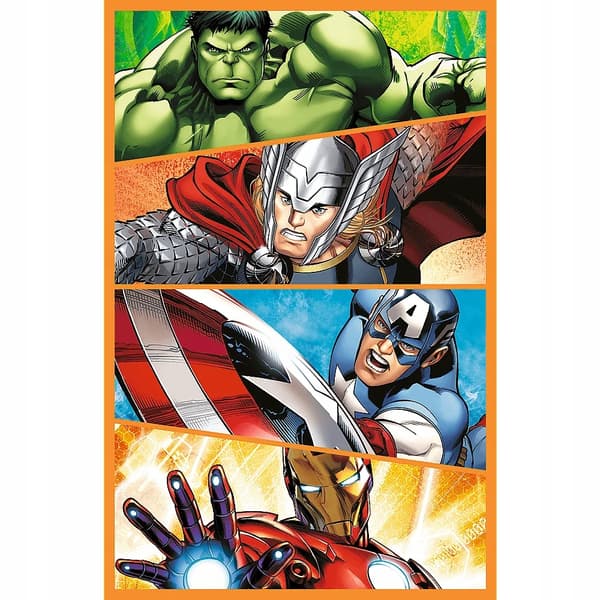 3x80 dagar av actionpussel Avengers 34883