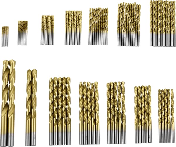 Metallborrsats 1-10mm 99 delar KD5967