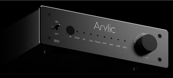 Arylic B50 stereo Bluetooth-förstärkare