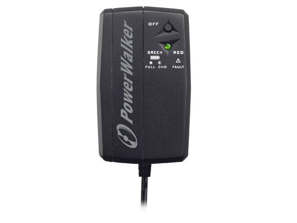 UPS DC buffer strømforsyning PowerWalker 12 V 2,1 A 25 W 2,6 Ah batteri DC UPS