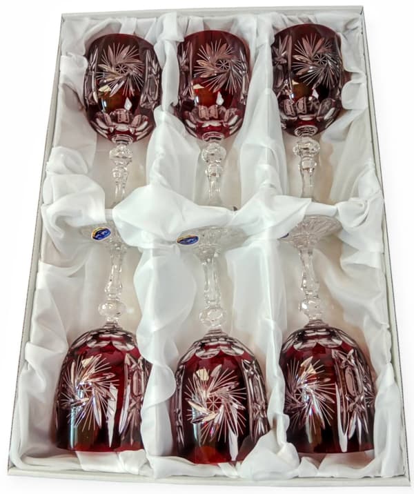 Ruby Crystal vinglas 240 ml olivenkværn