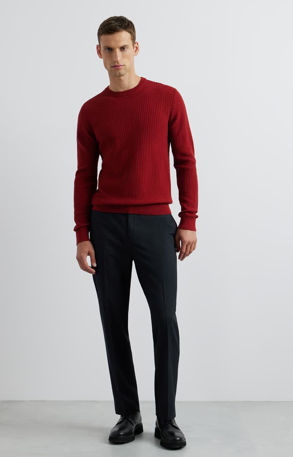 Trøje med rund hals XL