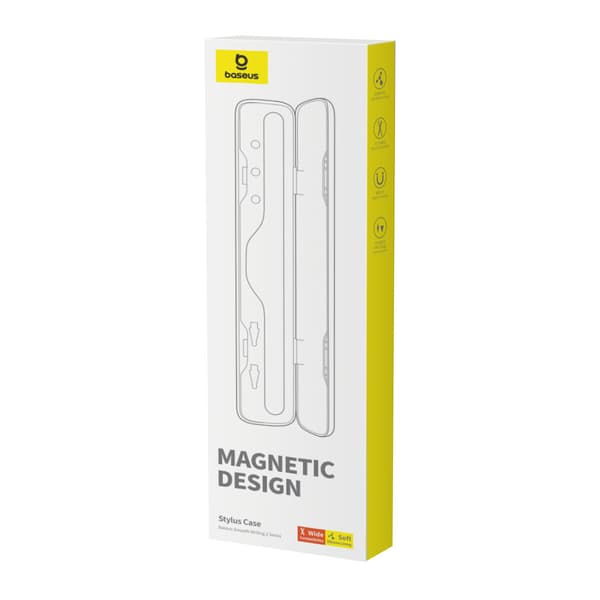 Organizer-fodral, pennfodral för Smooth Writing 2 surfplattor, vit