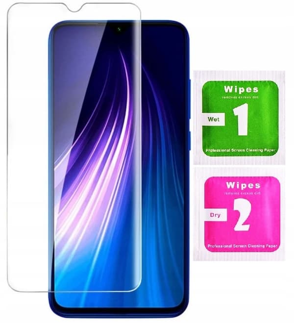 Härdat glas för Xiaomi Redmi Note 8 / Note 8 2021 - 9H skyddsglas