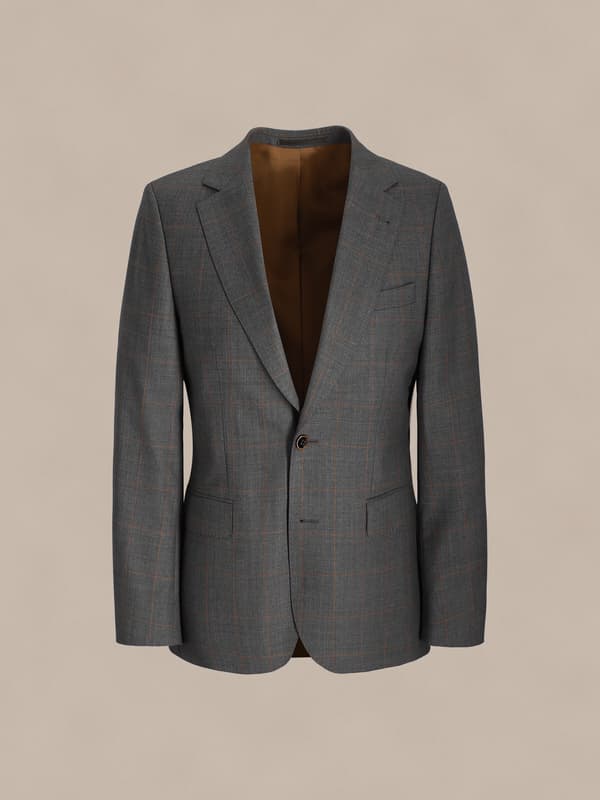 GRÅ KASTFITSJACKET - MIXA OCH MATCHA 176/104