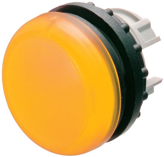Lampe M22-L-Y fladhoved gul