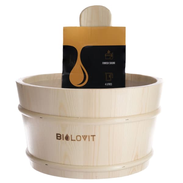Bilovit - Saunaämpäri mäntyä 4 L