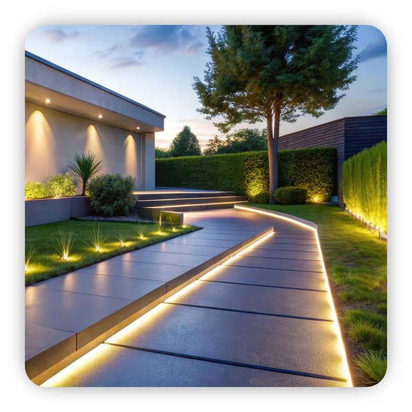 Stik til 220V IP65 LED-strimler