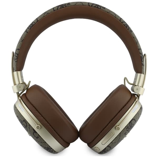 Guess Bluetooth ENC Metal 4G Script Logo Bruna Over-Ear Hörlurar
