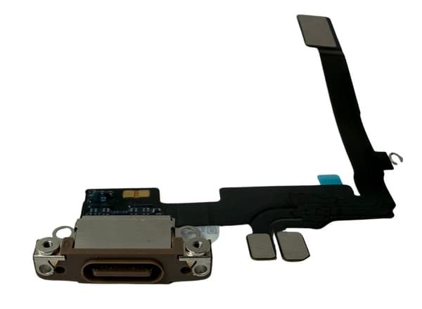 ORG USB-opladerstik original afmontering iPhone 16 Pro (Desert Titanium)