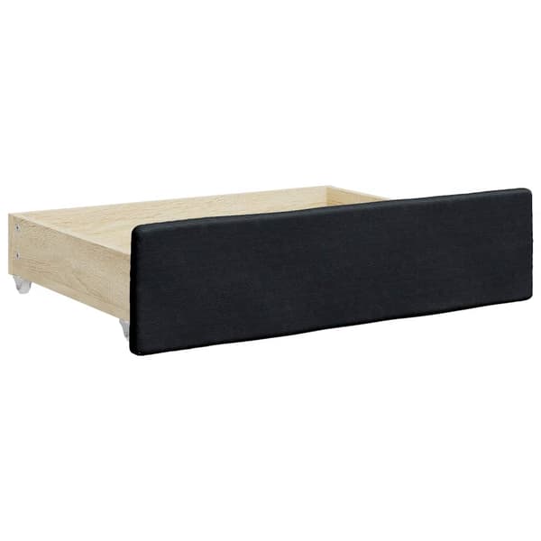 vidaXL skuffer under sengen, 2 stk., sort