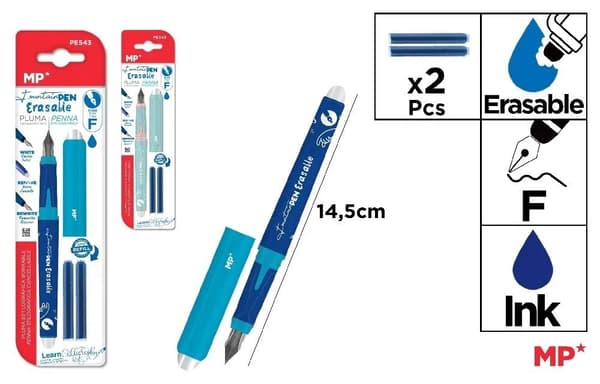 Sletpen med patron + sletbare refills