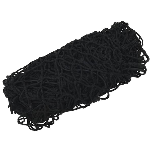 vidaXL Trailernet med elastisk reb sort 6x3,5 m PP
