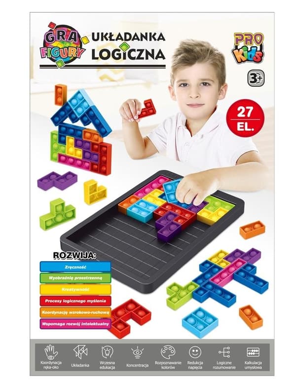Figurer logisk puslespil