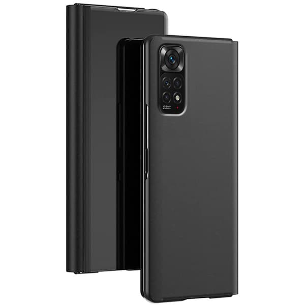 Etui til Xiaomi Redmi Note 11 / 11S, Clear View, sort