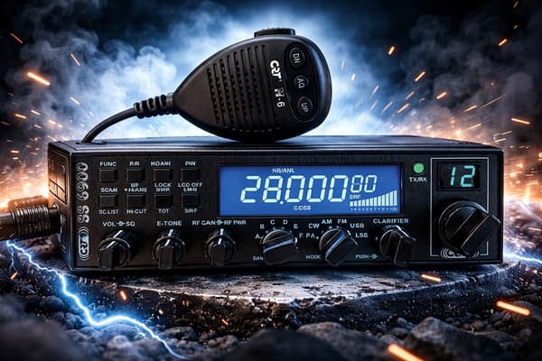 Radio CRT SS 6900 V7 VOX AM FM SSB CW ctcss DCS version V7 Export
