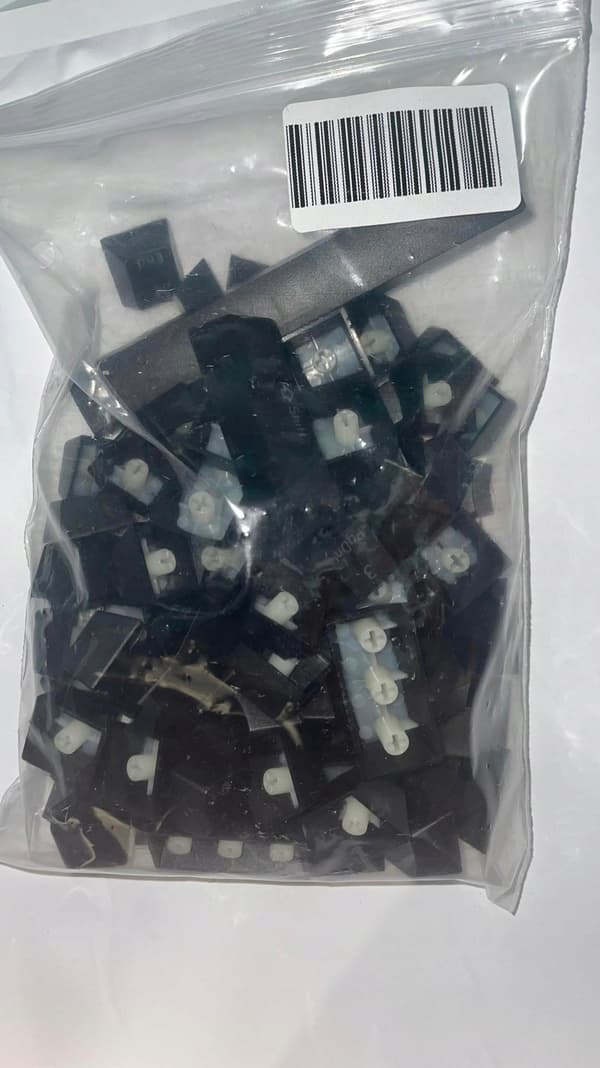 KEYCAPS Standard sorte taster til Profile mekaniske tastaturer