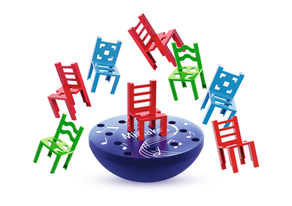 Mistakos Skill Game Platform Chairs Trefl 02514