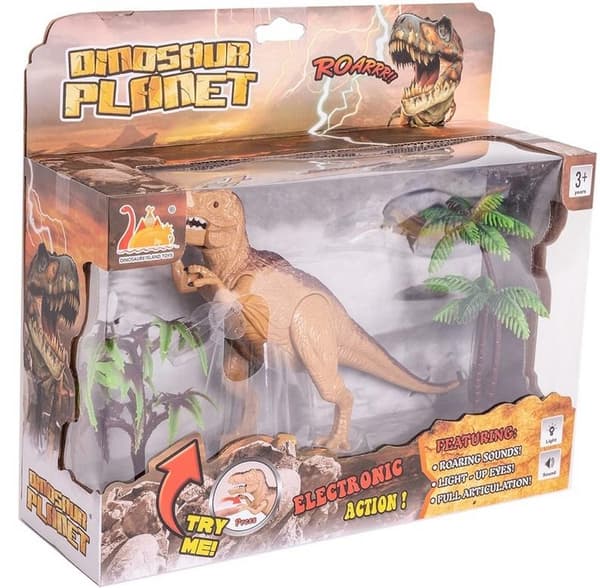 Batteridrevet dinosaur