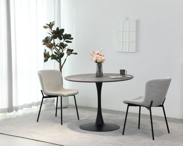 SABLE beigenvärinen verhoiltu tuoli