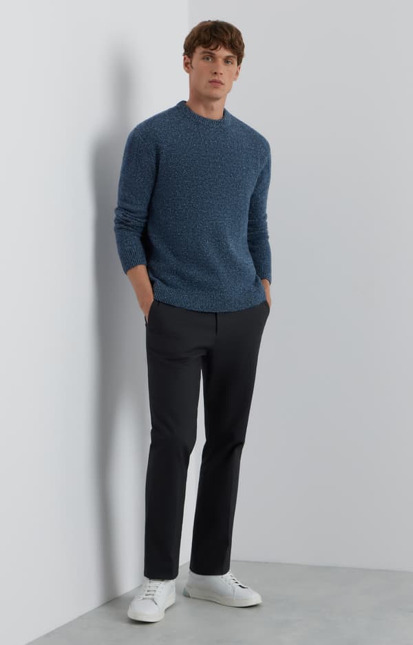 Trøje med rund hals XL