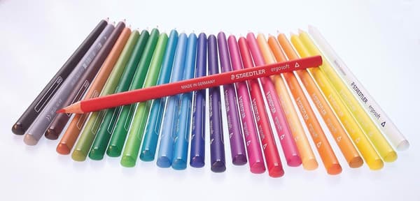 Brun Ergosoft Staedtler penna 12 st