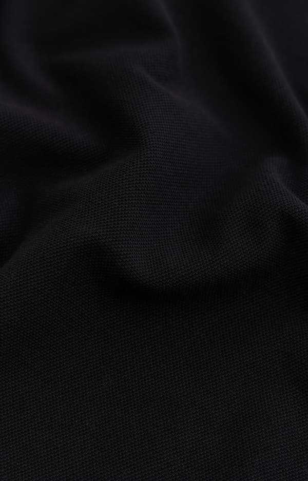 Ensfarvet polo XL