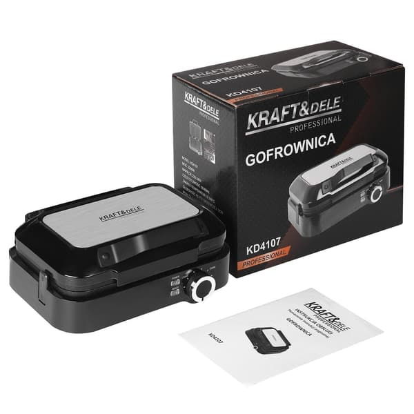 2200W elektrisk våffeljärn KD4107
