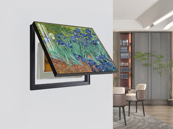 Tavel-/maskeringslåda, V. van Gogh, Iriser.