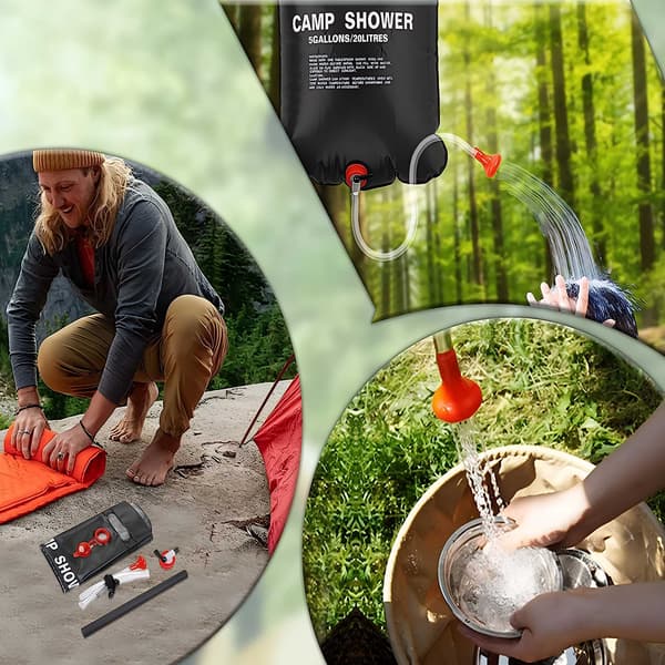 BC Solar Camping Havebruser med 20 L Tank