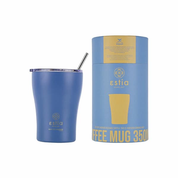 350 ml denimblå termokrus