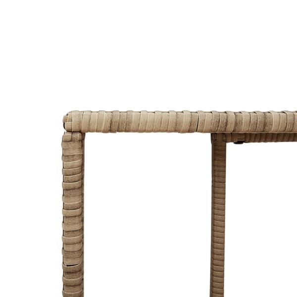vidaXL Hyllyt, 2 kpl, Beige, Polyrottinki
