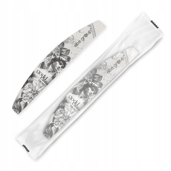 Aba Group SAFE PACKAGE HALF-MOON nagelfil 100/180 Small Line, STANDARD 50 st