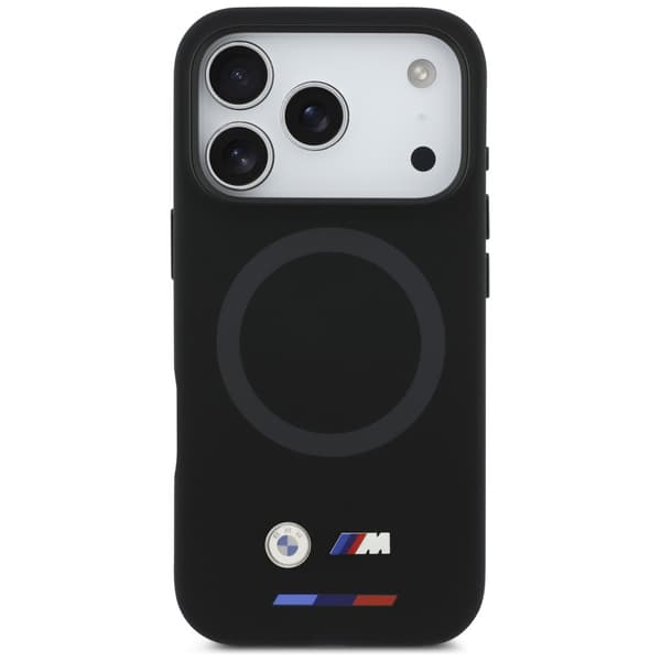 BMW M Silikone Logo MagSafe-cover til iPhone 17 Pro, sort