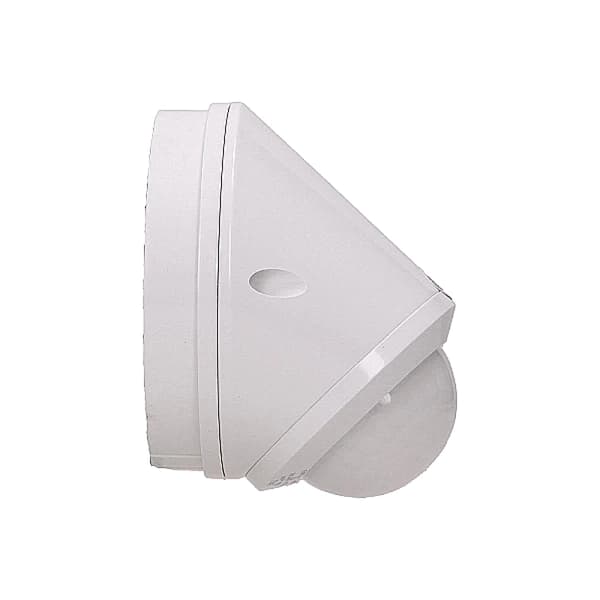 Utomhus LED Skymningssensor Vägg 360 grader 800W Ytmonterad Vit