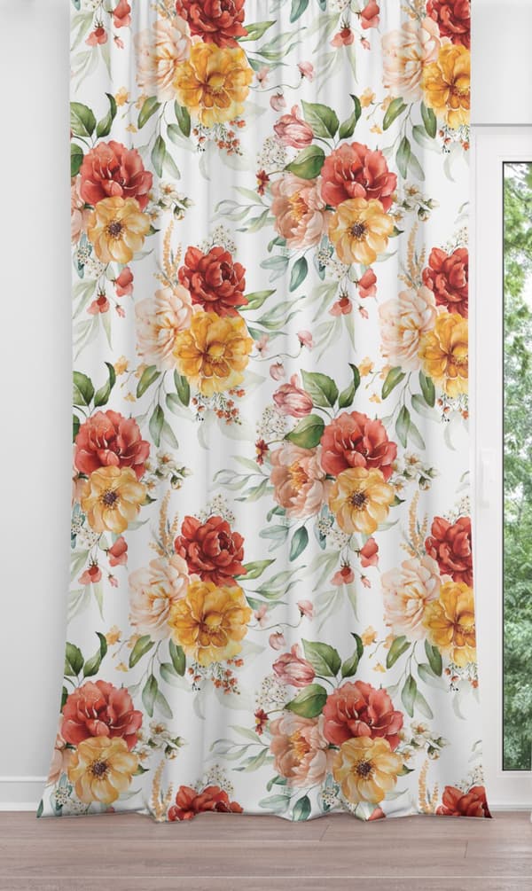 Gardin på tape print 129