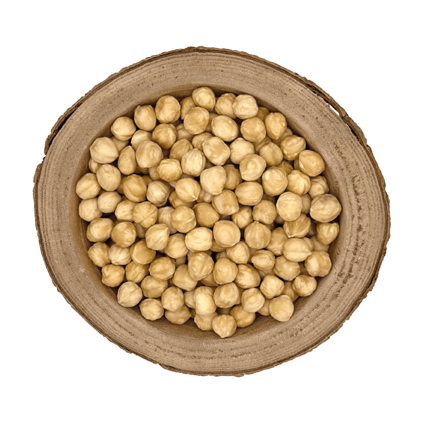 Blancherede hasselnødder 1 kg