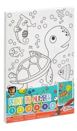 Paint by Numbers -kilpikonna