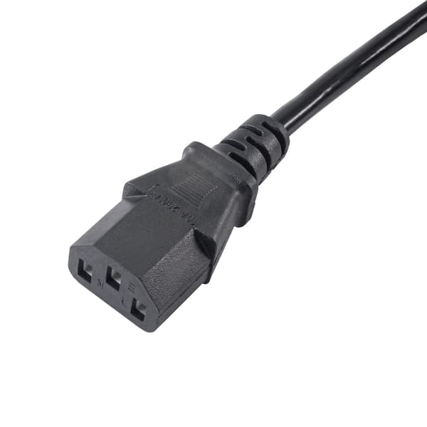 Akyga AK-PC-03A Strømforlængerkabel 3-benet til C13 / C14 Computer 1,8m