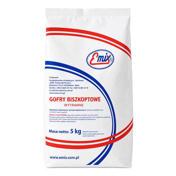 EMIX | Vafler | Krydrede | 5 kg