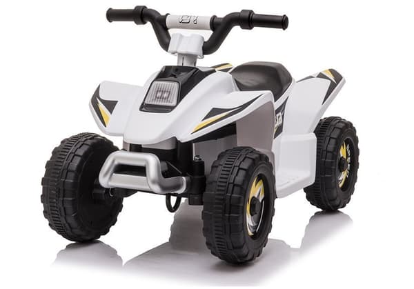 Batteridriven fyrhjuling XMX612 Vit