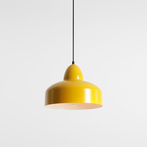 Aldex Como E27 60W sennepsgul loftlampe til køkken 30 cm