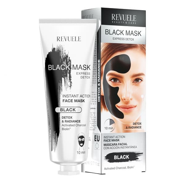 Revuele Express Detox musta naamio (80 ml)