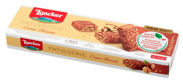 Våfflor fyllda med grädde och nötter 100g - Loacker
