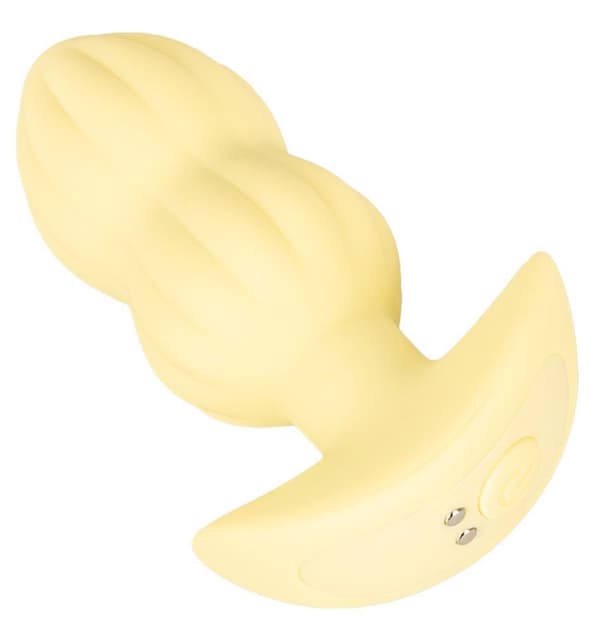 Cuties Vibrerende Plug Gul