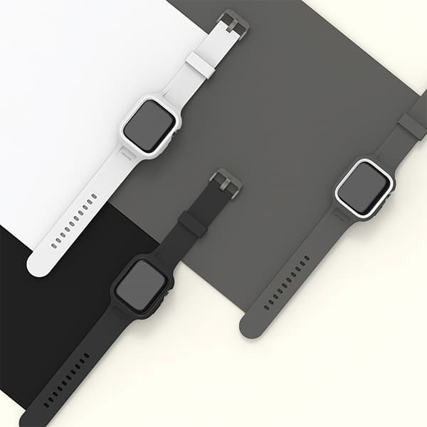 Araree Duple Pro-etui med rem til Apple Watch 40/41mm sort