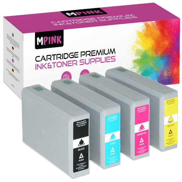 4x blæk til Epson GP-E7905CMYK